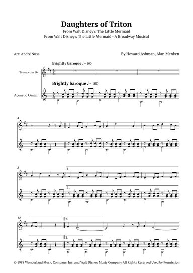 Daughters Of Triton (arr. André Nusa)