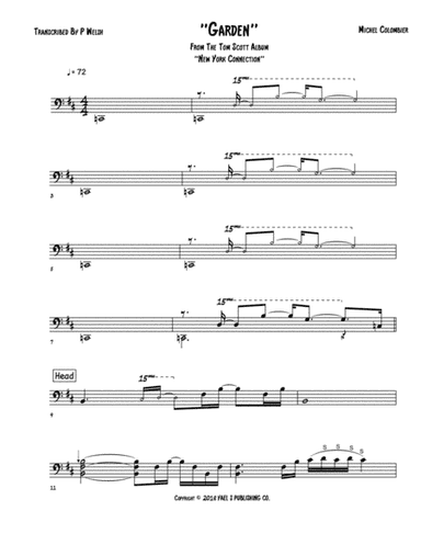 Garden (arr. P Welsh)