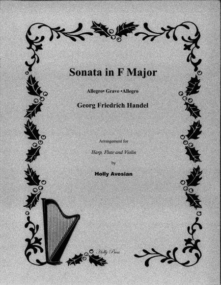 Sonata in F Major (arr. Holly Avesian)
