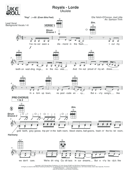 Royals (arr. Samson Trinh)