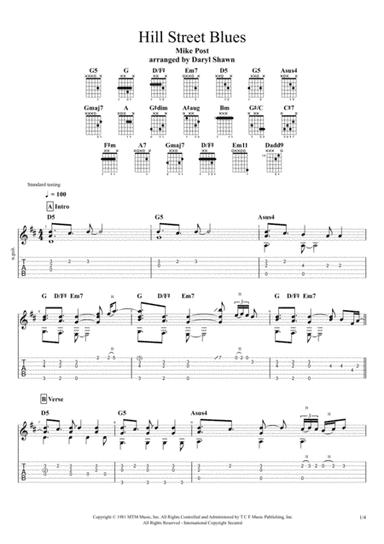 Hill Street Blues Theme (arr. Daryl Shawn)