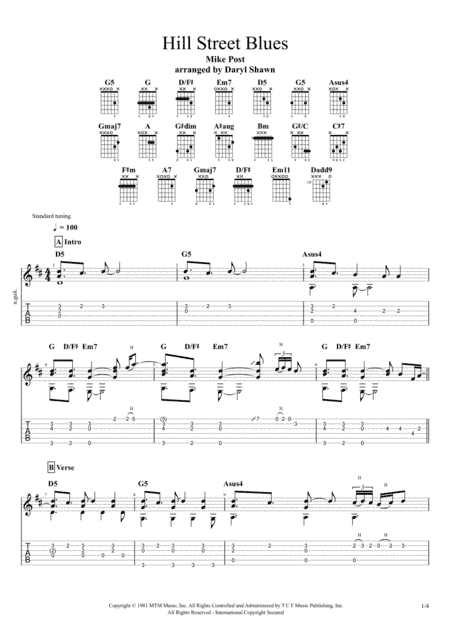 Hill Street Blues Theme (arr. Daryl Shawn)