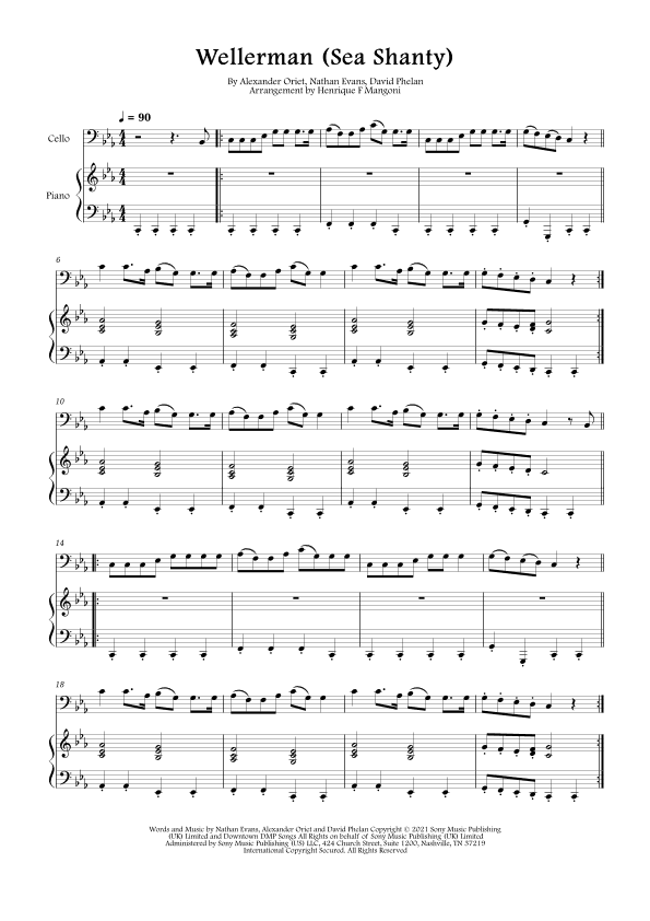 Wellerman (arr. Henrique F Mangoni)