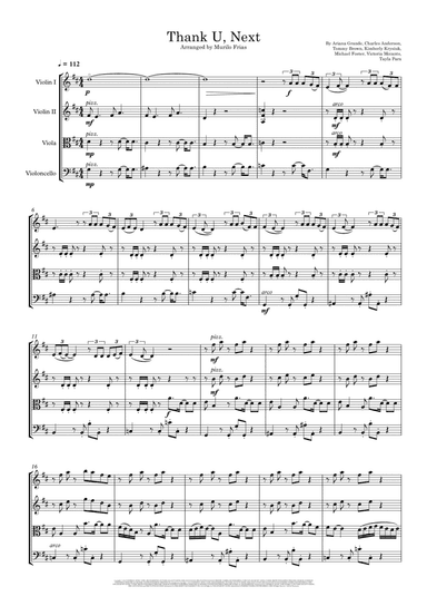 Thank U, Next (arr. Murilo Frias)