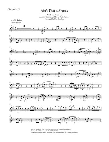 Ain't That A Shame (arr. Dan Cutchen)