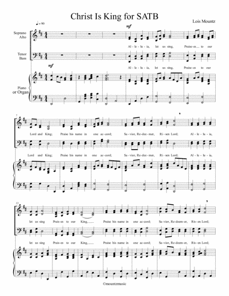 Christ Is King for SATB