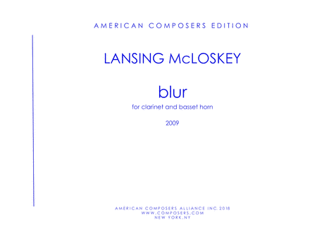 [McLoskey] blur
