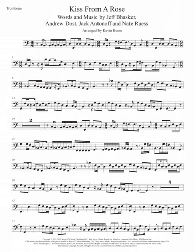 Kiss From A Rose (arr. Kevin Busse)