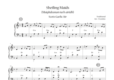 Sheiling Maids (Maighdeanan na h-airidh) (arr. J. Gordon)