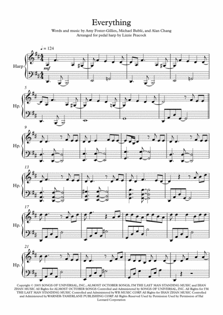 Everything (arr. Lizzie Peacock)