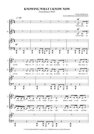 Knowing What I Know Now (arr. SCMusic)