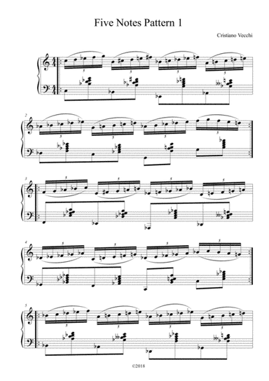 Five Notes Pattern 1