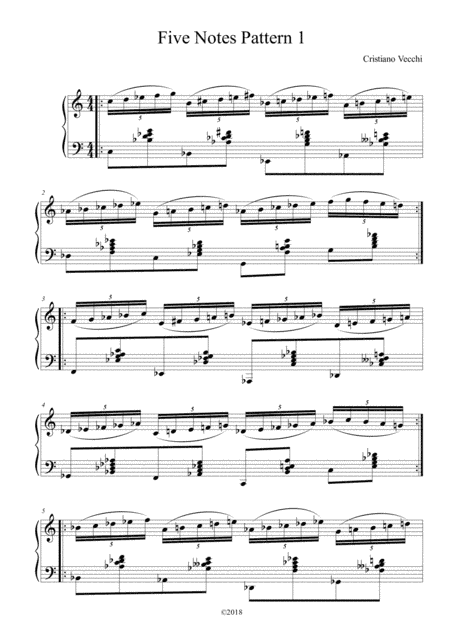 Five Notes Pattern 1