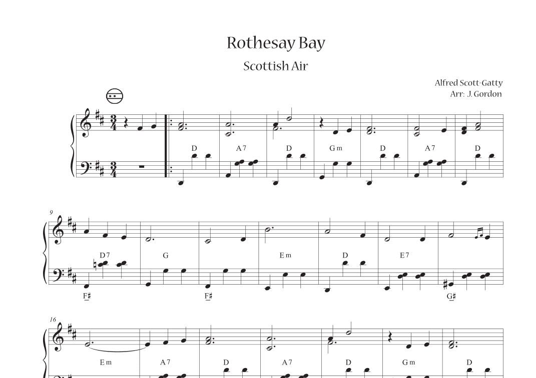 Rothesay Bay (arr. Julia Gordon)
