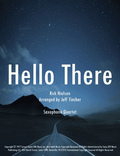 Hello There (arr. Jeff Tincher)