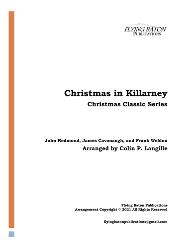Christmas In Killarney (arr. Colin P. Langille)