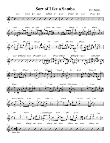 Sort Of Like A Samba