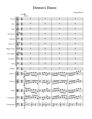 Demon's Dance: Opus A