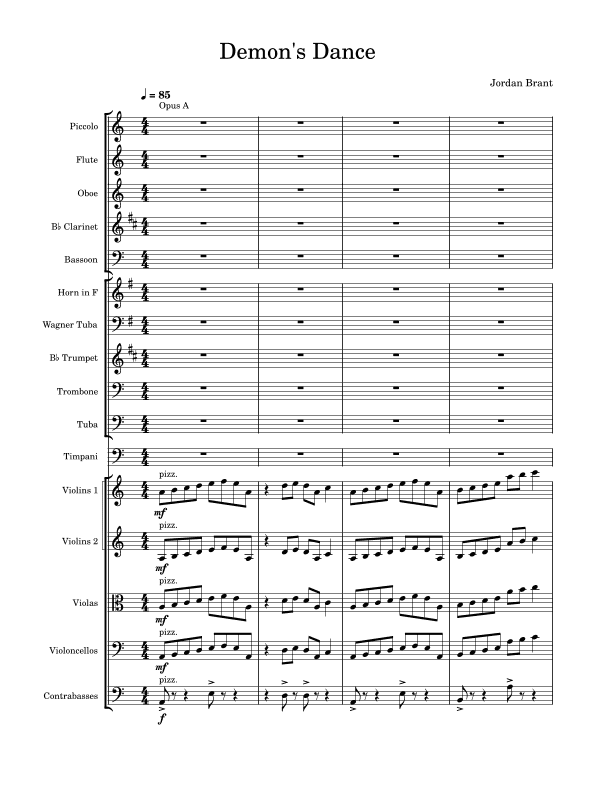 Demon's Dance: Opus A