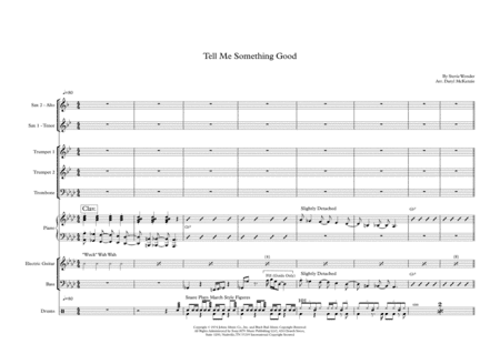 Tell Me Something Good (arr. Daryl McKenzie)