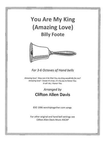 You Are My King (amazing Love) (arr. Clifton Davis)