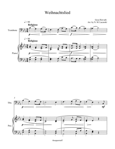 Weihnachtslied (arr. Nick Lacanski)