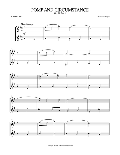 Pomp and Circumstance (arr. Mark Phillips)