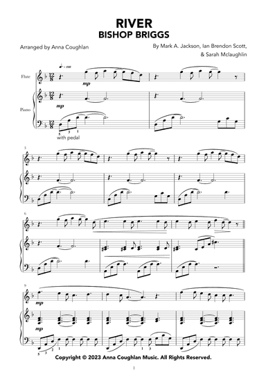River (arr. Anna Coughlan)