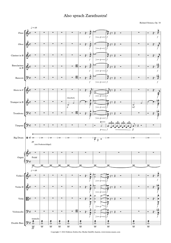 Also Sprach Zarathustra (arr. Paul Lorenz)