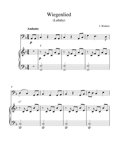 Wiegenlied (Lullaby) (arr. Kaiserin Rebecca)