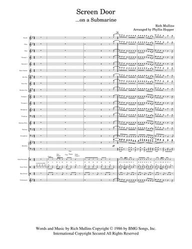 Screen Door (arr. Phyllis Hopper)