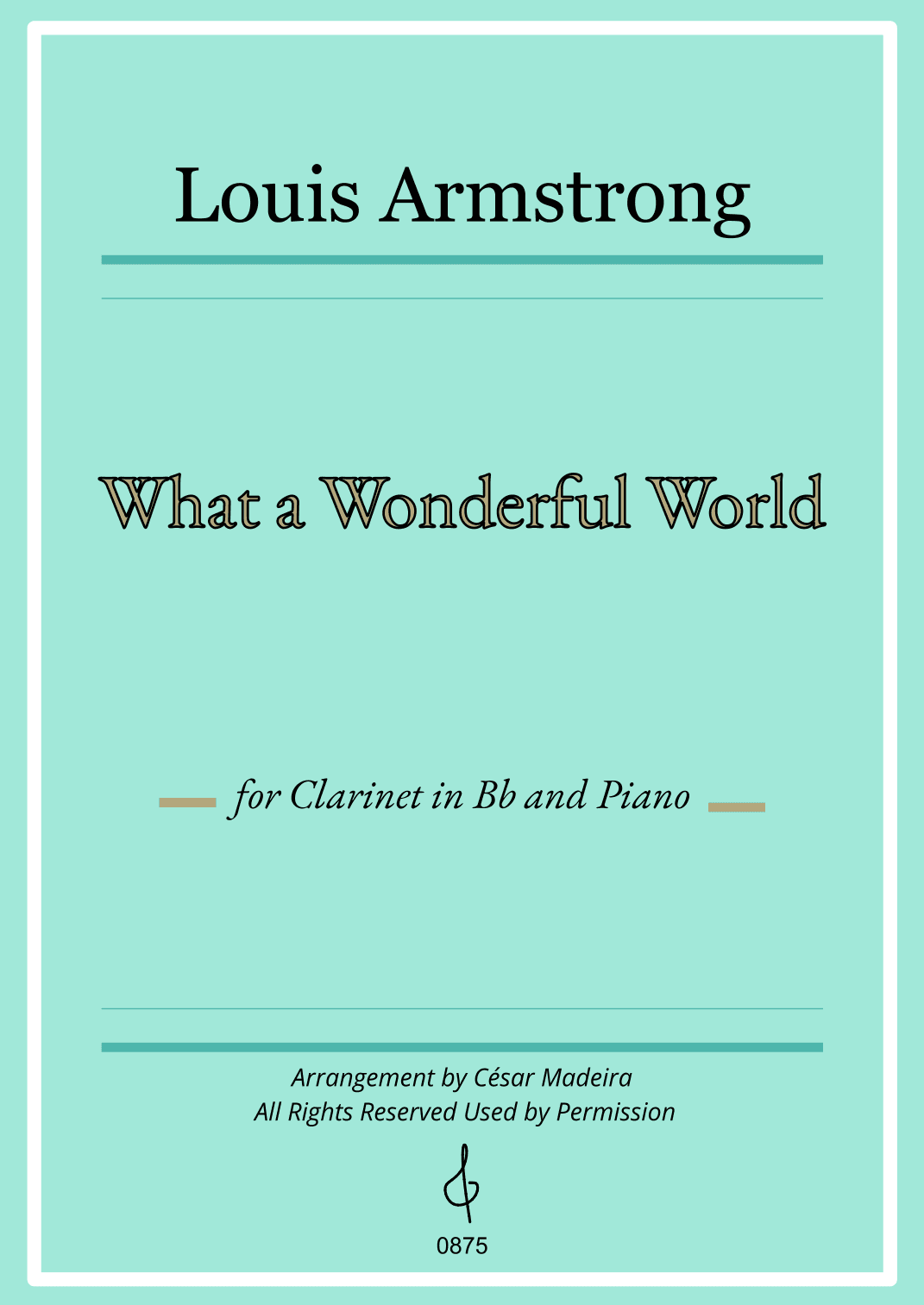 What A Wonderful World (arr. César Madeira)