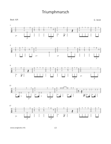 Triumphmarsch (arr. Bettina Schipp)