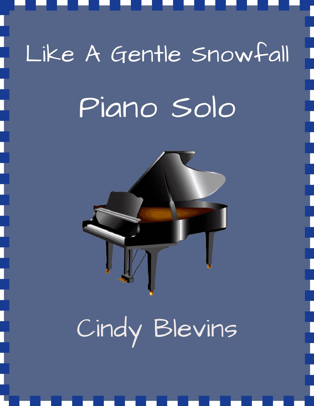 Like A Gentle Snowfall, original piano solo