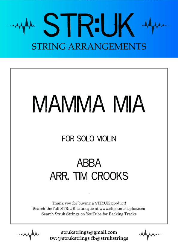 Mamma Mia (arr. Tim Crooks)