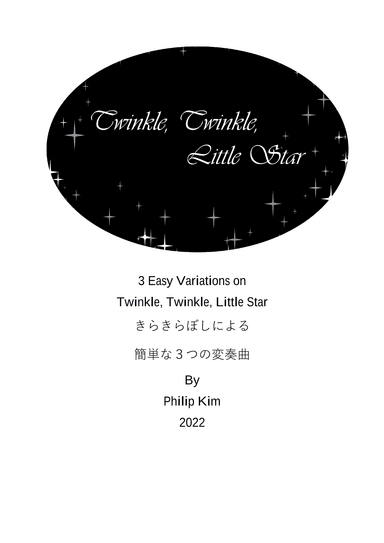 3 Easy Variations on Twinkle, Twinkle, Little Star