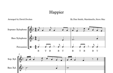 Happier (arr. David Dockan)