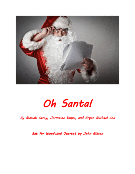 Oh Santa! (arr. John Gibson)