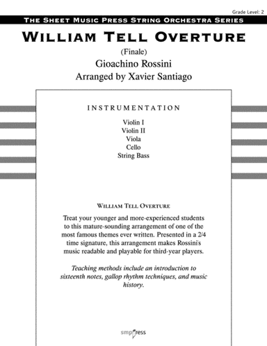 William Tell Overture (Finale) (arr. Xavier Santiago)