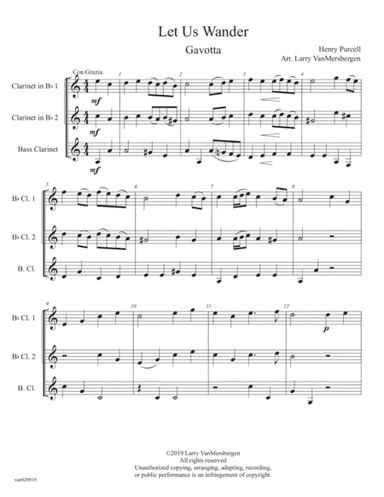 Let Us Wander: Gavotta (arr. Larry VanMersbergen)