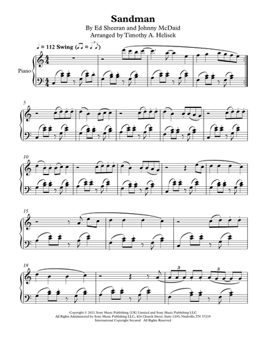 Sandman (arr. Timothy A. Helisek)