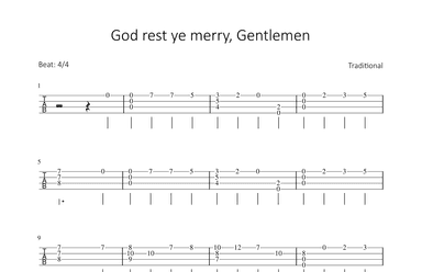 God rest ye merry Gentlemen (arr. Bettina Schipp)