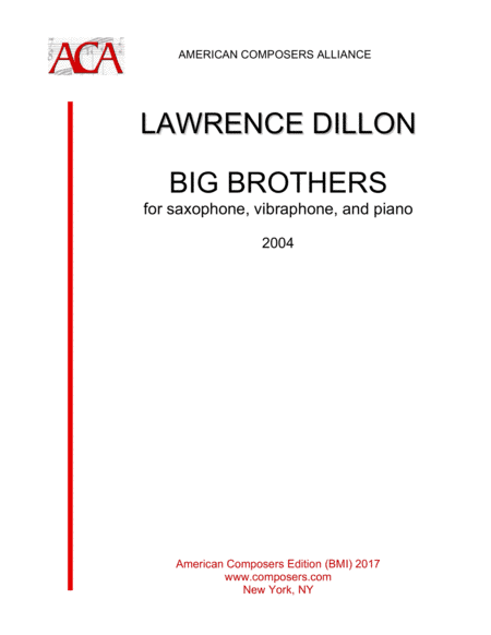 [Dillon] Big Brothers