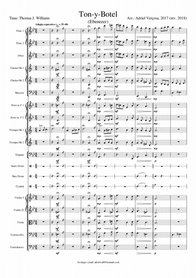 Ton-y-Botel (Ebenezer) (arr. Adriel Verçosa)