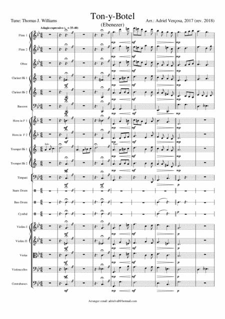 Ton-y-Botel (Ebenezer) (arr. Adriel Verçosa)