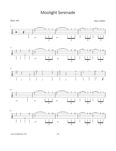 Moonlight Serenade (arr. Bettina Schipp)