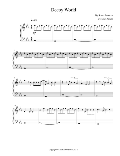 Decoy World (arr. Matt Arnett)