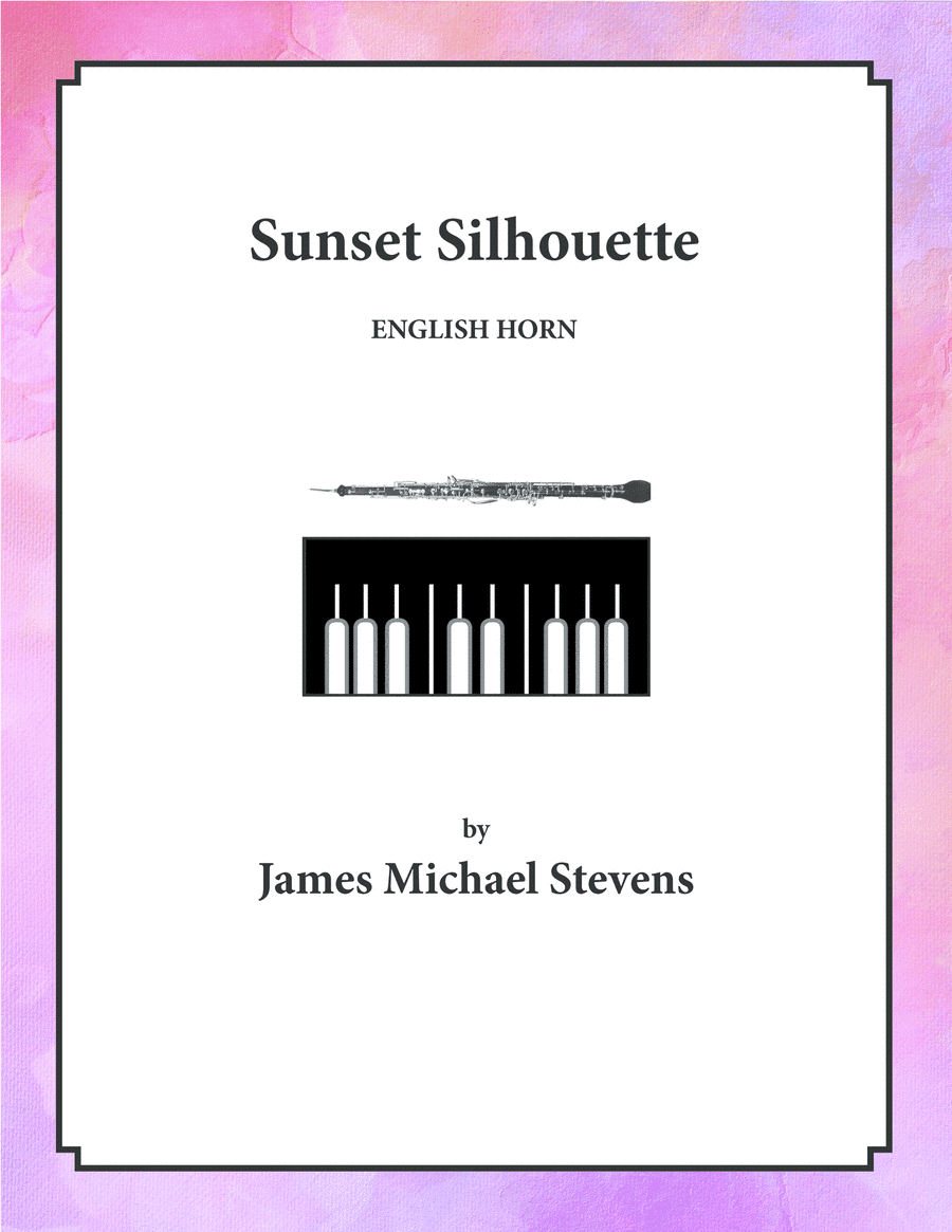 Sunset Silhouette - English Horn & Piano