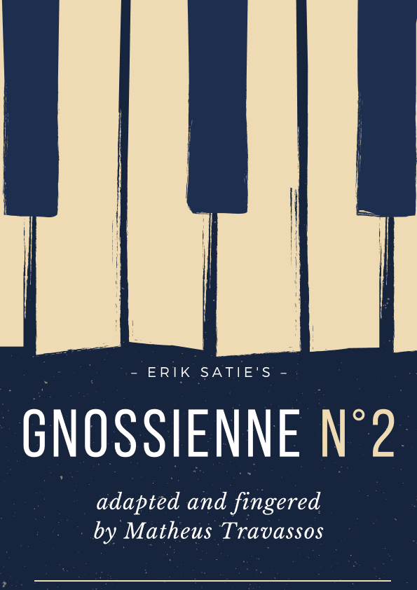 Gnossienne No. 2 for piano (arr. Matheus Travassos)