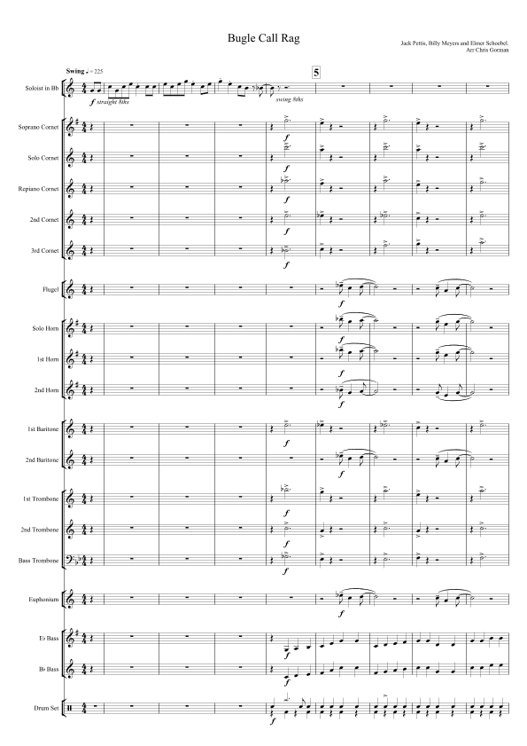 Bugle Call Rag (arr. Chris Gorman)